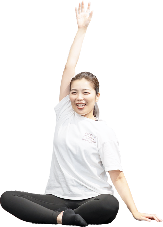 開脚インストラクター 長野夏美の写真